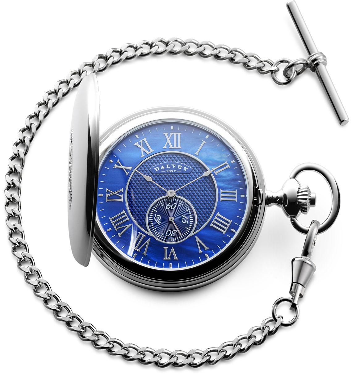 BUTORY Vintage Pocket Watch Quartz Pocket Watch with Chain Classic  Mechanical Movement Smooth Silver Steel Watch for Men Women Ch - Walmart.com