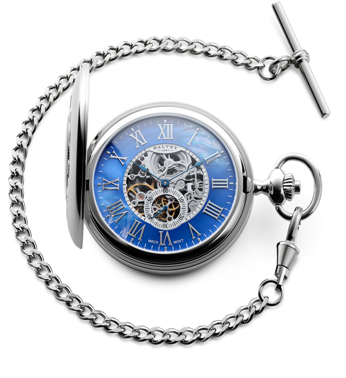 Buy PIRASO New Look Blue Dial and Silver Chain Watch for Men at Amazon.in